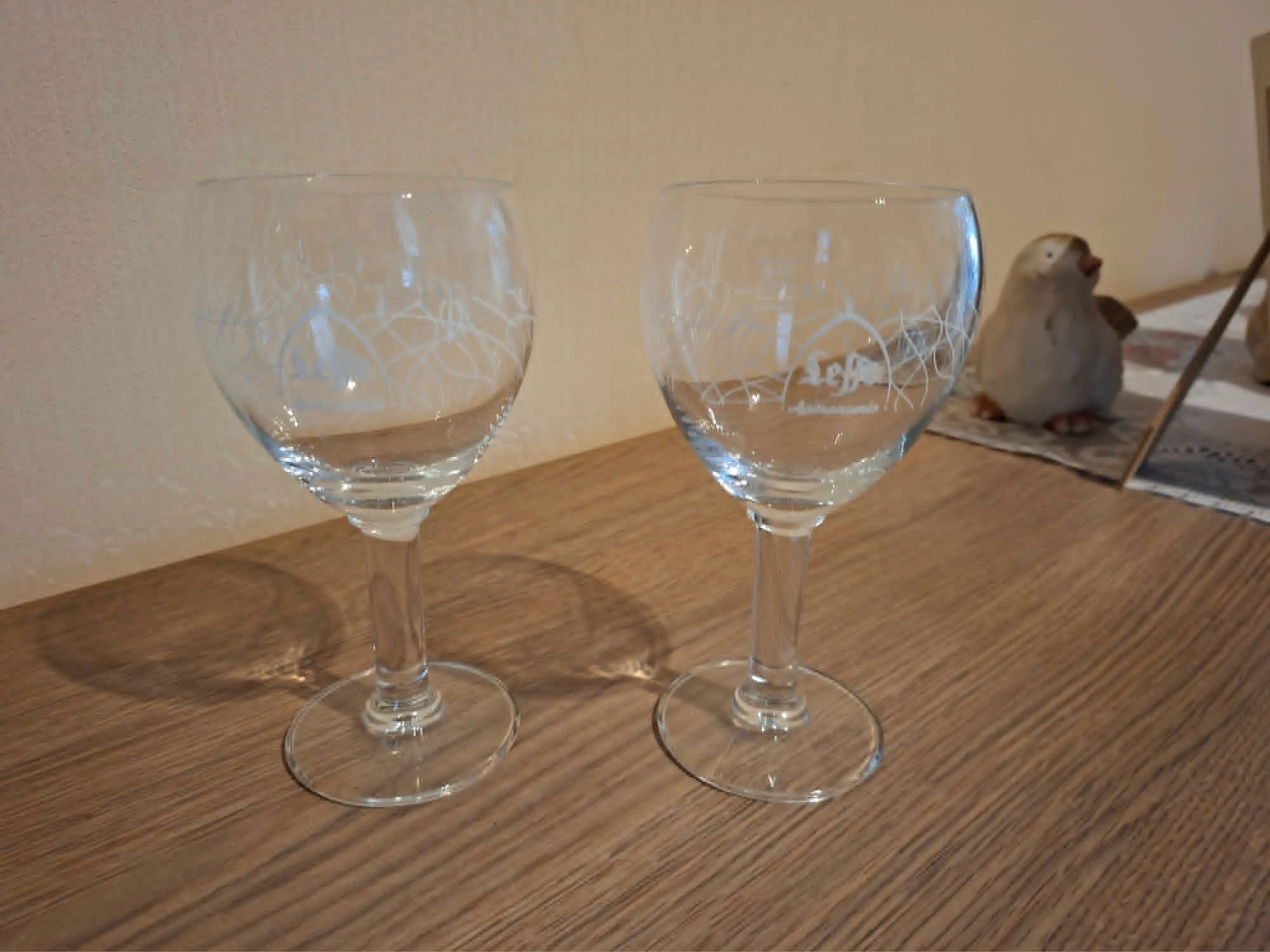 2 glazen : Leffe / Apéronomie